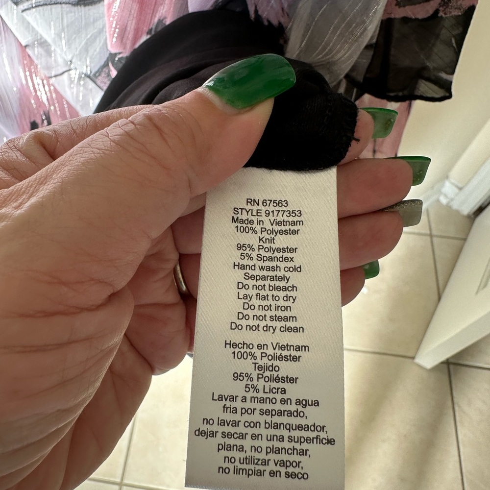 Black, Size 12, SLNY dress - Picture 3 of 6